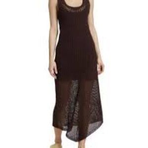 A.L.C. Grace Crochet Mermaid Midi Dress